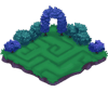 tiny castle garden habitat